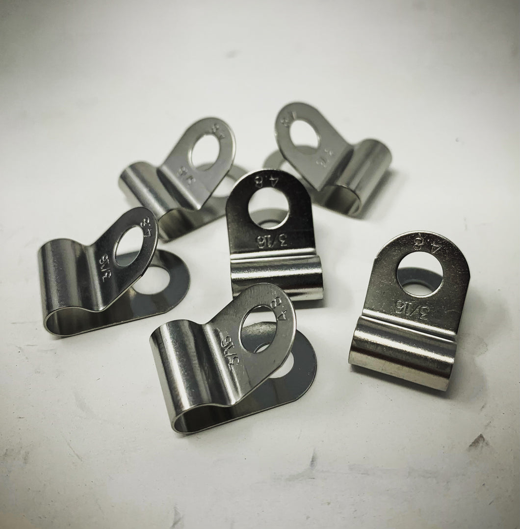 Stainless Cage Clips